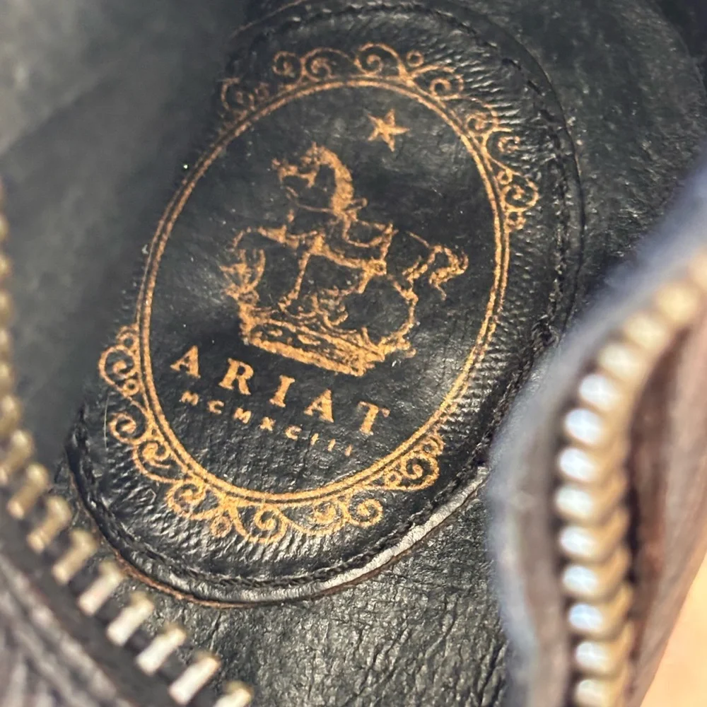 Vintage Ariat Sheffield Victorian Style Button Black Boots Women’s Size 6B - Picture 12 of 12